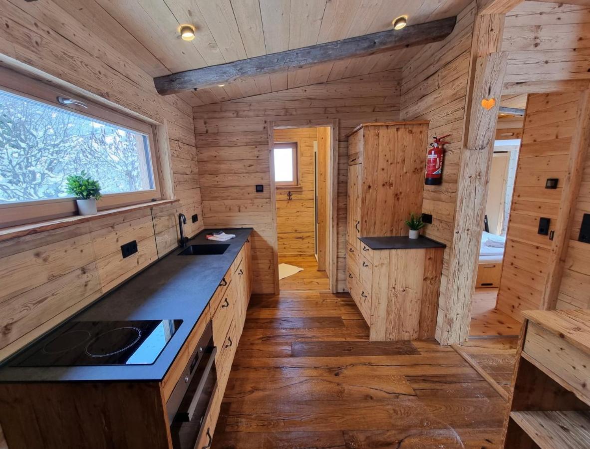 Chaleny - Das Erste Tiny House Chalet Im Zillertal هينزنبرغ المظهر الخارجي الصورة