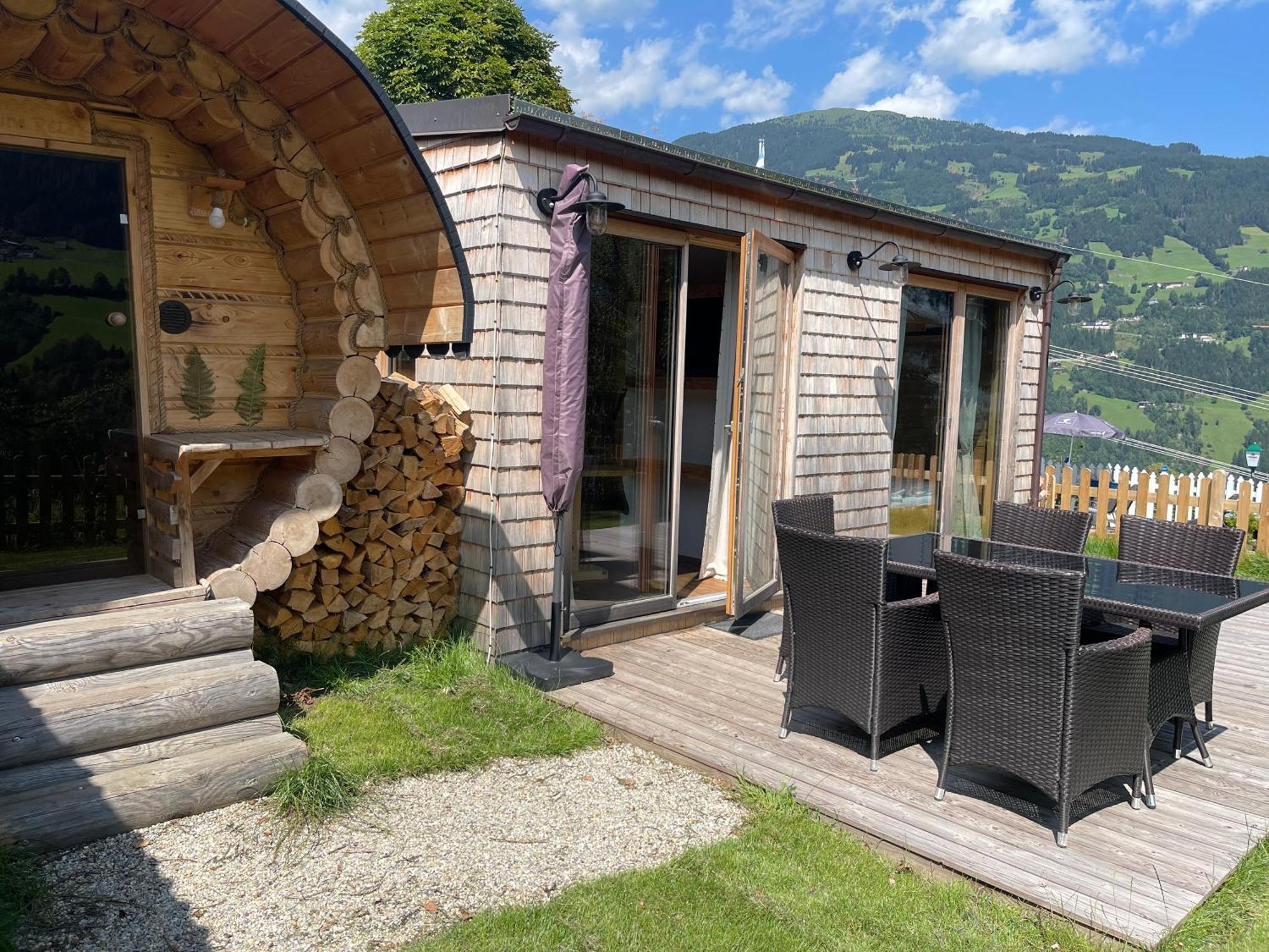 Chaleny - Das Erste Tiny House Chalet Im Zillertal هينزنبرغ المظهر الخارجي الصورة